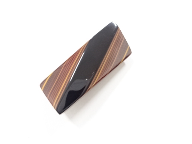 アンティーク　堆朱　帯留め